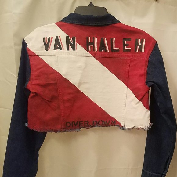 van halen jean jacket